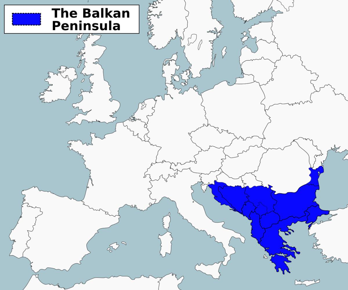 Quels sont les pays des Balkans