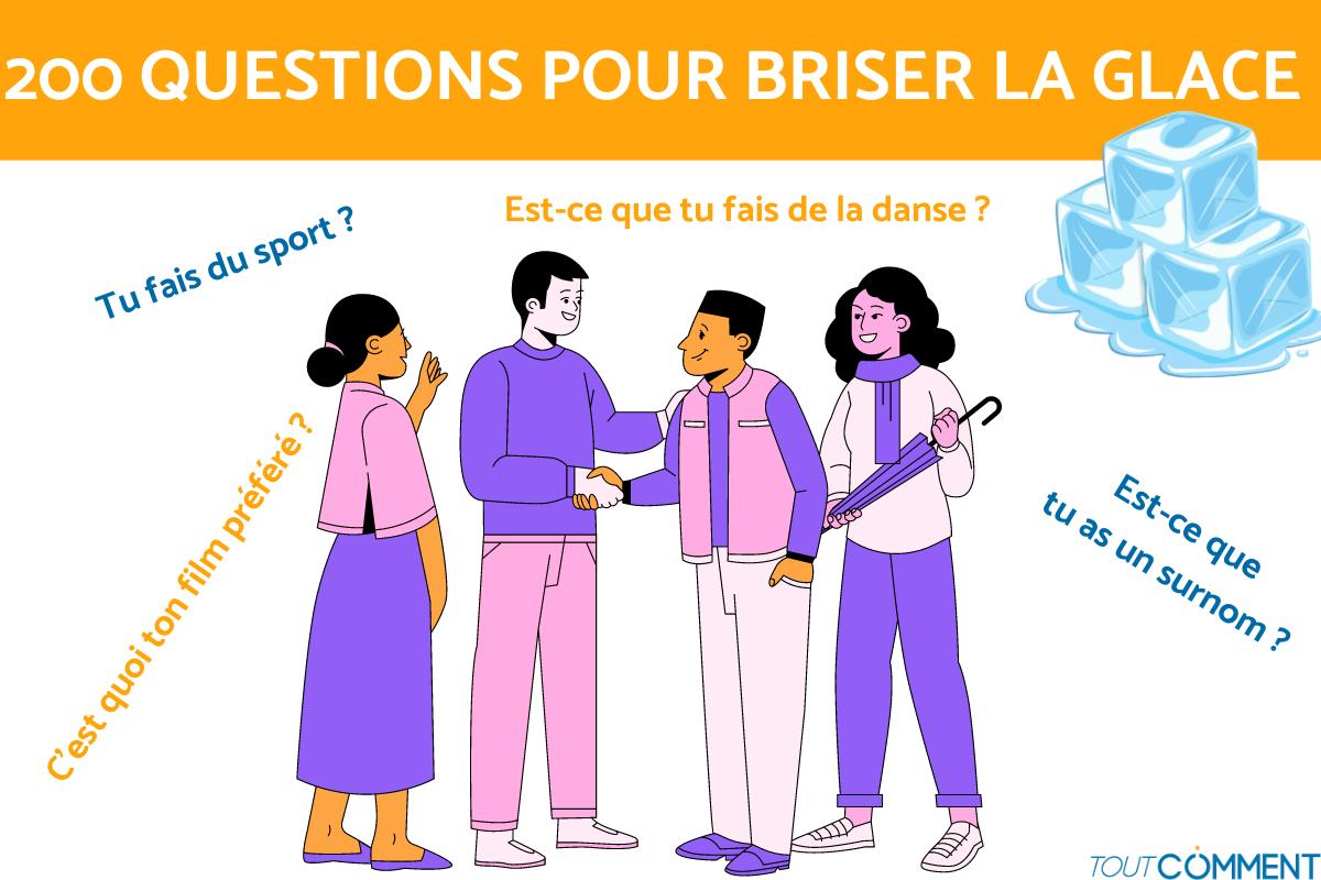 Questions pour briser la glace