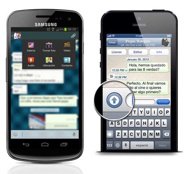 comment envoyer une musique sur whatsapp avec iphone