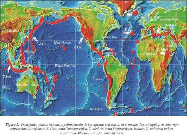 Quelles sont les zones volcaniques dans le monde