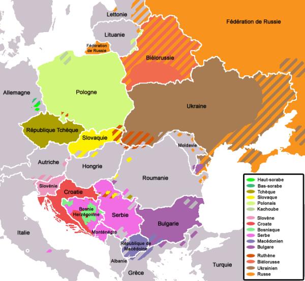 Quels sont les pays slaves - Les Slaves méridionaux