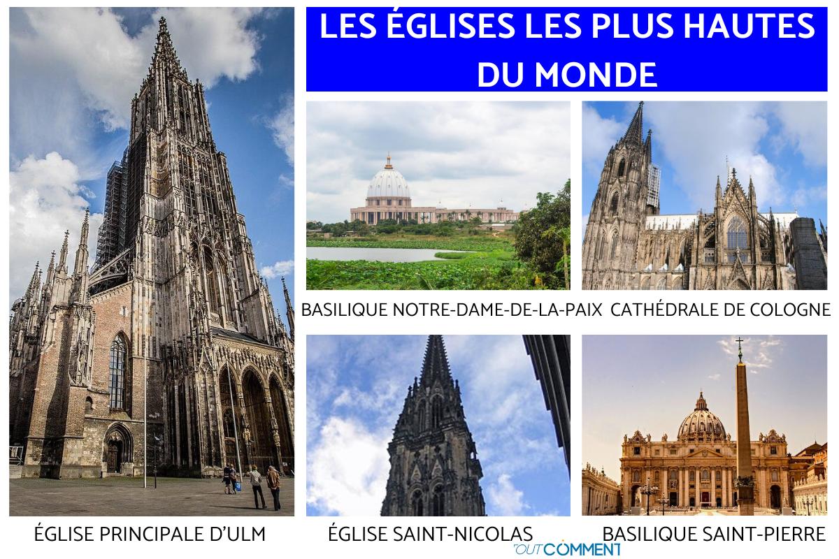 Les églises les plus hautes du monde