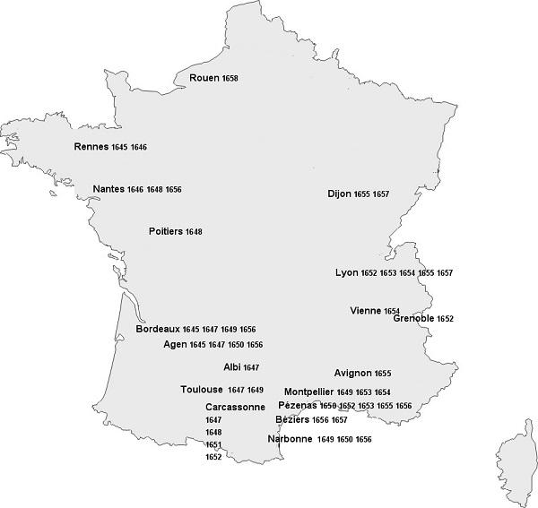 Courte biographie de Molière (1622 - 1673) - Molière et sa troupe