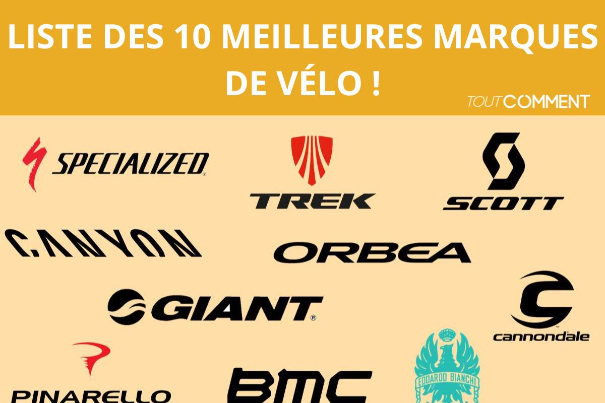 Meilleures marques de vélo