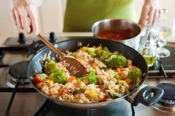 Comment préparer le riz au poulet - Étape 4