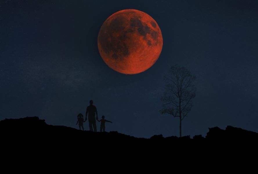 Lune de sang signification et légende avec PHOTOS