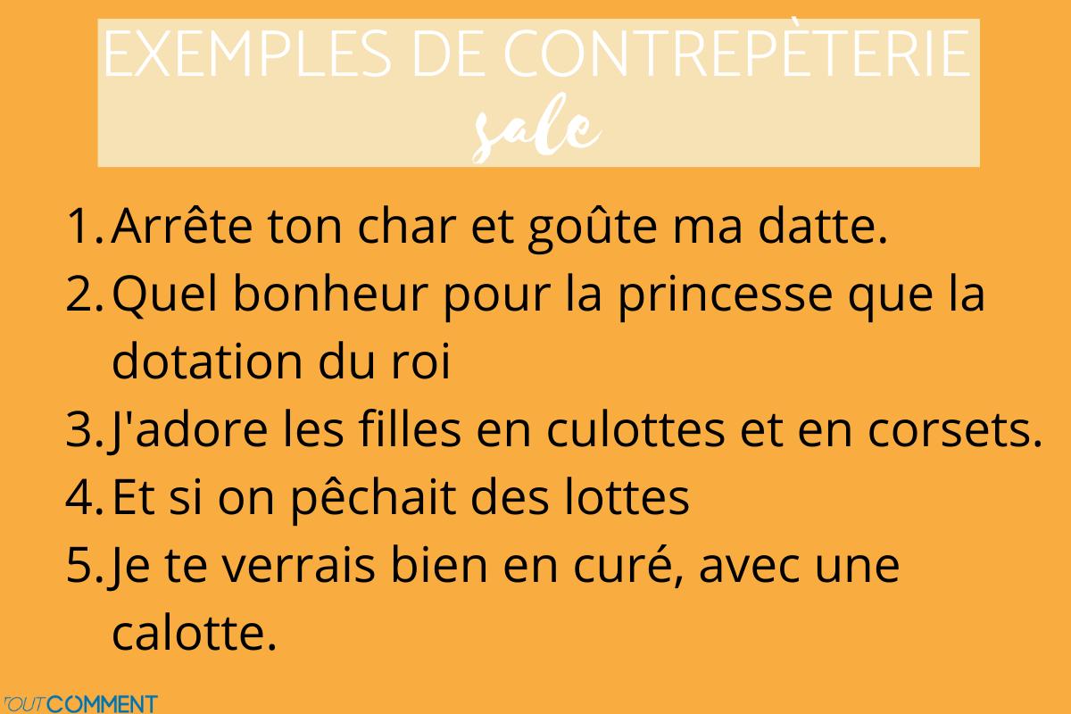 Ce Qui Compte C'est La Bible Contrepèterie CONTRÈPERIES - Définition et 100 EXEMPLES avec solution