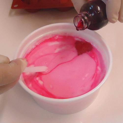 Recette de savon avec de la glycérine - Étape 5