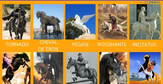 Noms de chevaux célèbres