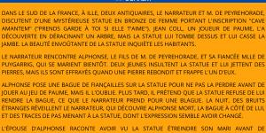 Résumé de "La Vénus d'Ille" de Prosper Mérimée