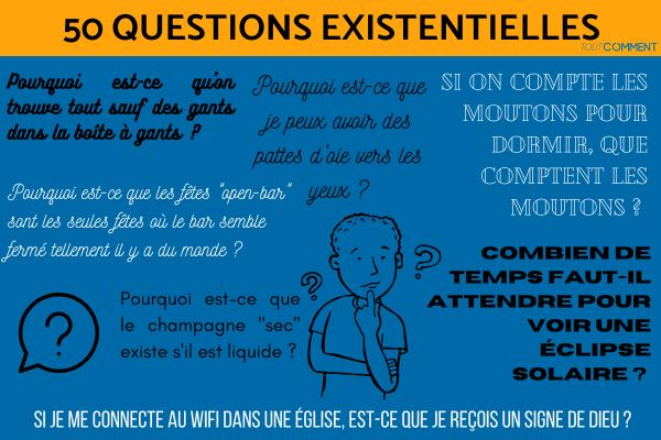 50 questions existentielles