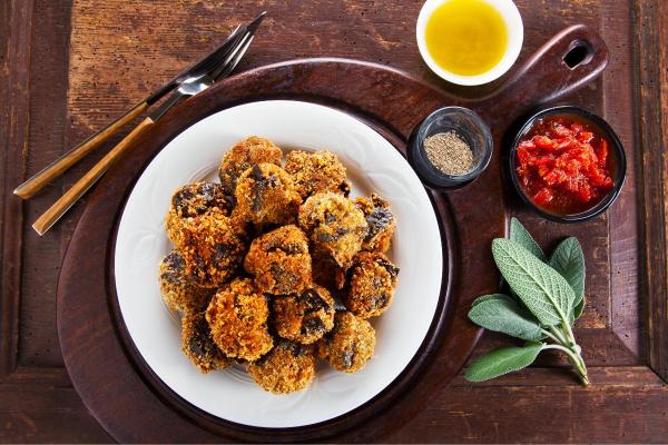 Recette de boulettes d'aubergine