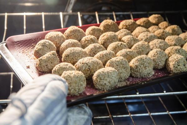 Recette de boulettes d'aubergine - Étape 7