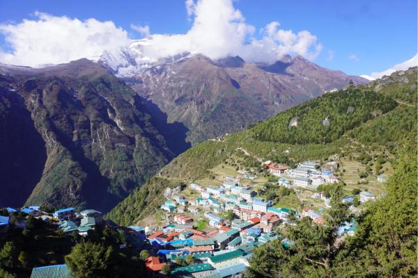 Quelle est la ville la plus haute du monde - Namche Bazaar, Népal (3 500 m)