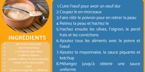 Sauce thousand island ou vinaigrette mille-îles