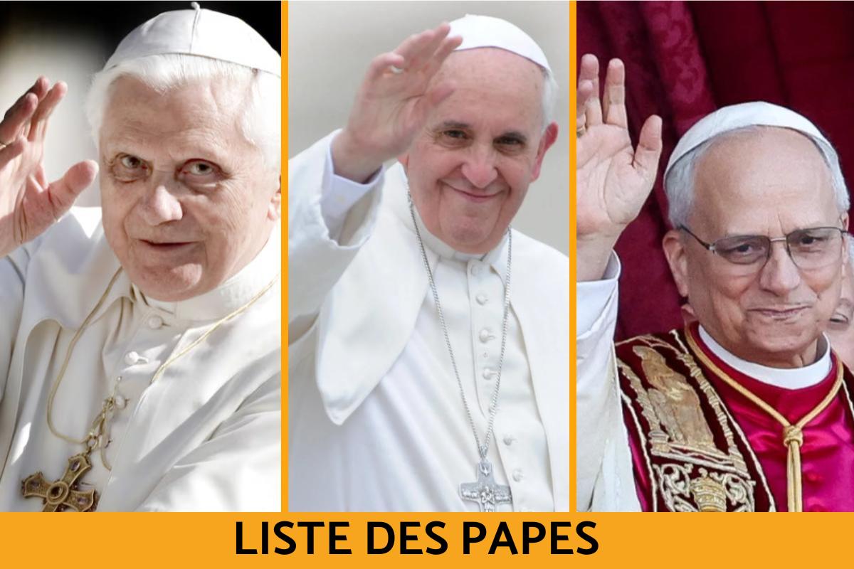 Liste des papes