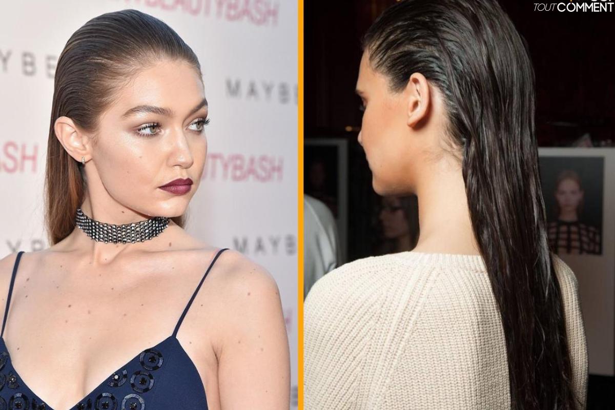 Wet look : comment avoir les cheveux effet mouillé