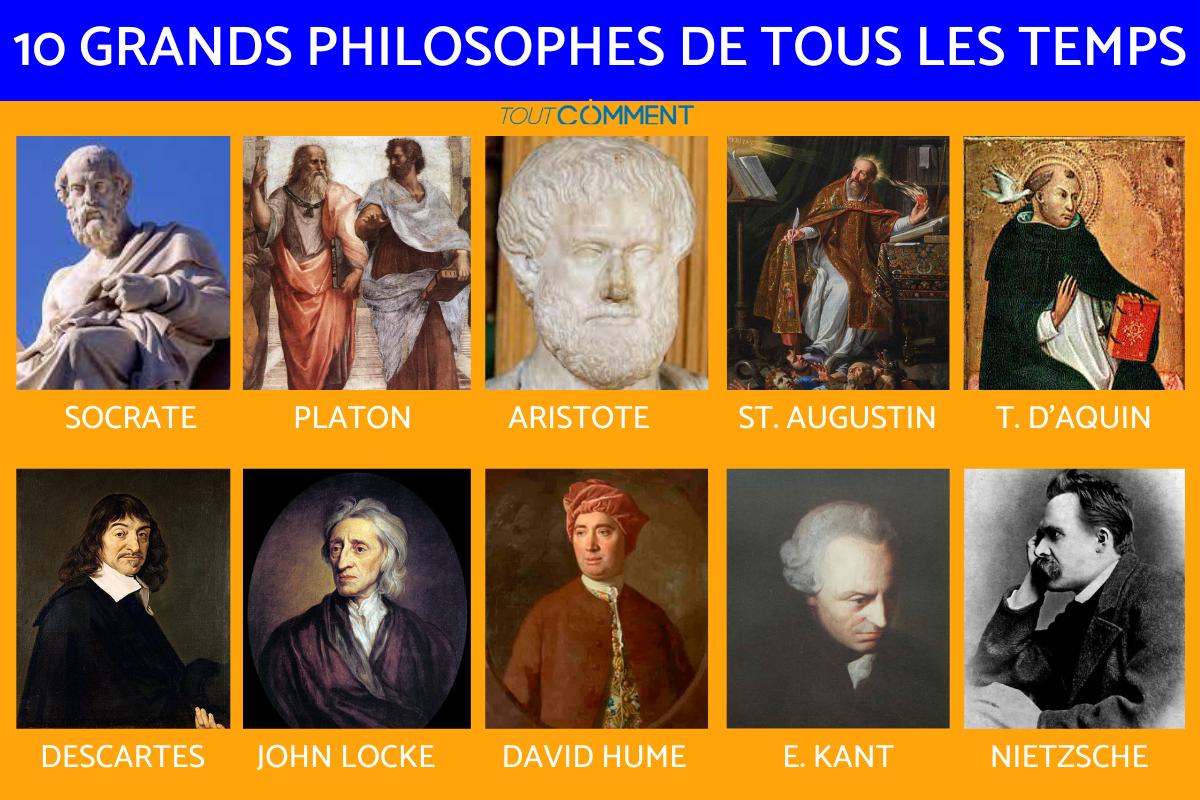 Les 10 plus grands philosophes de tous les temps