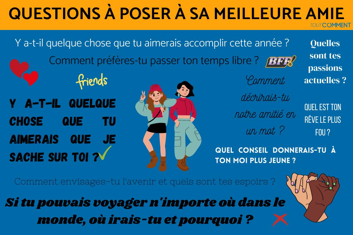 130 QUESTIONS à POSER à une AMIE - Questions à poser à SA MEILLEURE ...