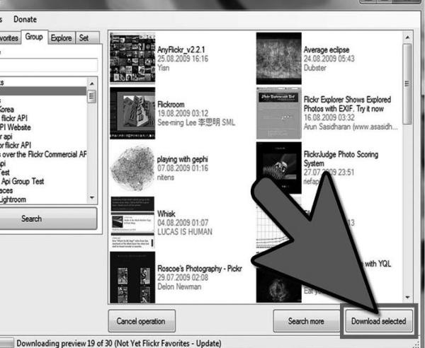 Comment telecharger des photos de Flickr - Étape 3