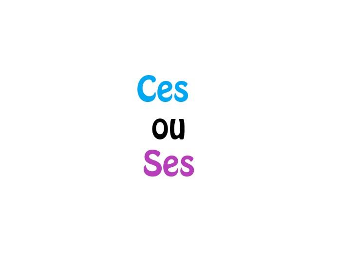 Différence entre ces et ses Explication simple
