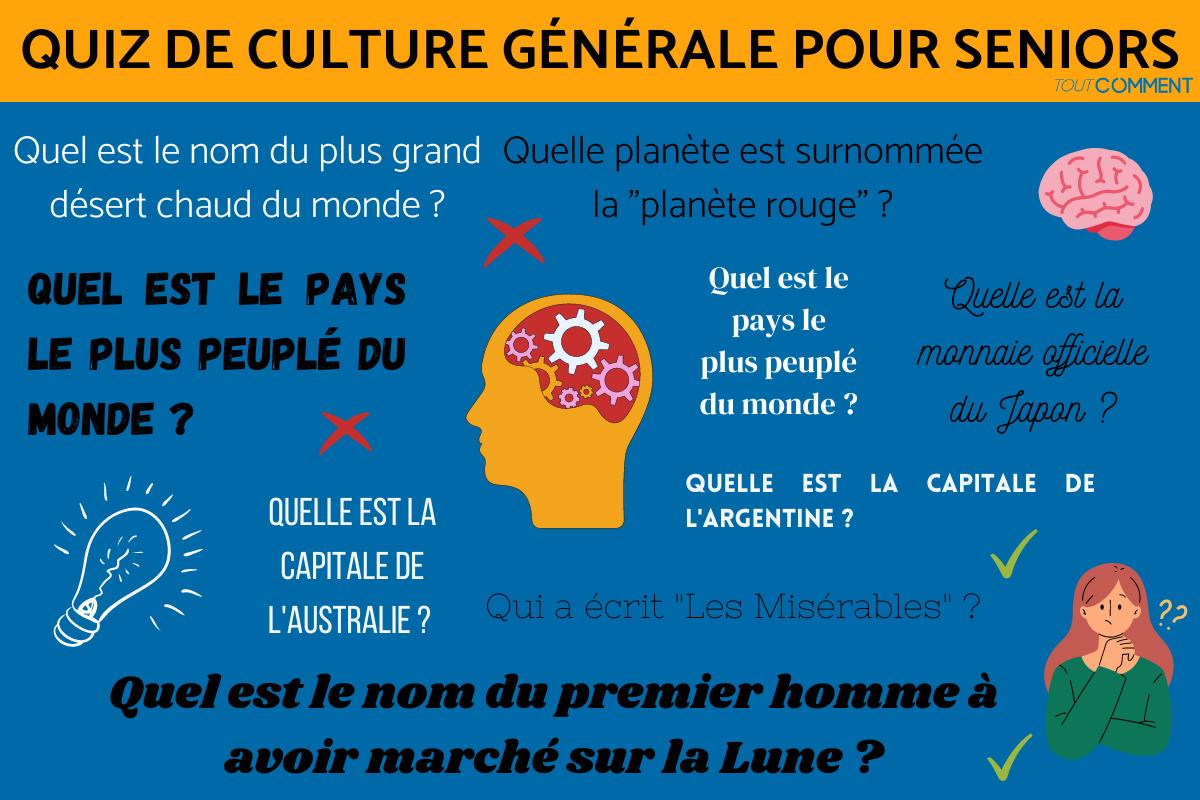 + de 100 QUESTIONS de CULTURE GÉNÉRALE avec RÉPONSE ! Parfait pour s ...