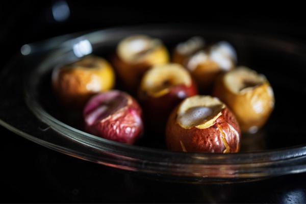 Cuire une pomme au micro-ondes - Étape 4