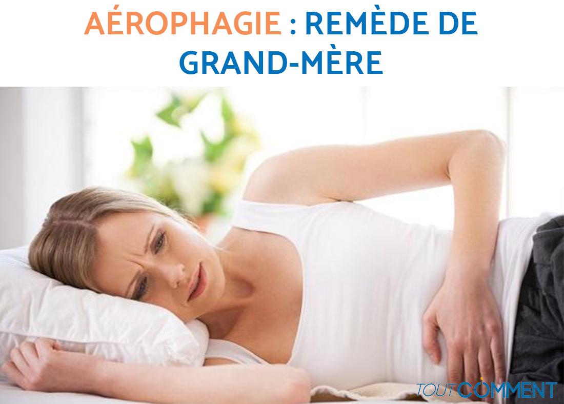 Aérophagie : remède de grand-mère