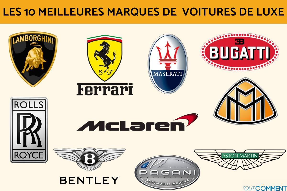 Les meilleures marques de voitures de luxe
