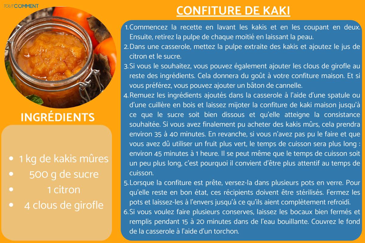 Confiture de kaki
