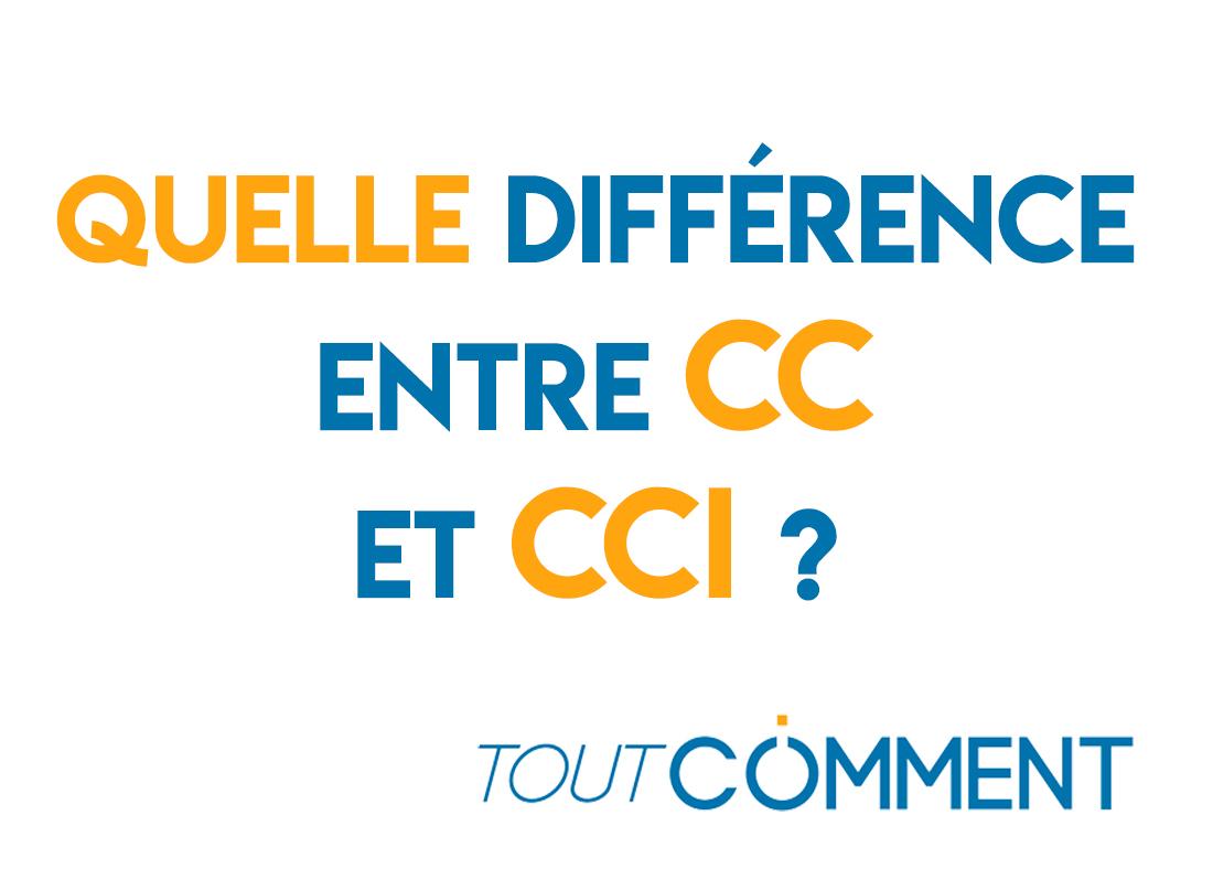 Quelle différence entre Cc et Cci ? Explication claire