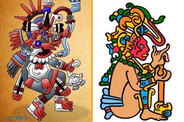 Quels sont les principaux Dieux Mayas - Mythologie Maya - Buluc Chabtan : Dieu maya de la guerre