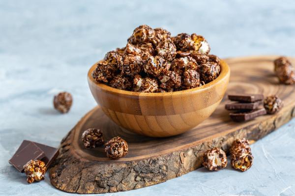 Recette de popcorn au chocolat