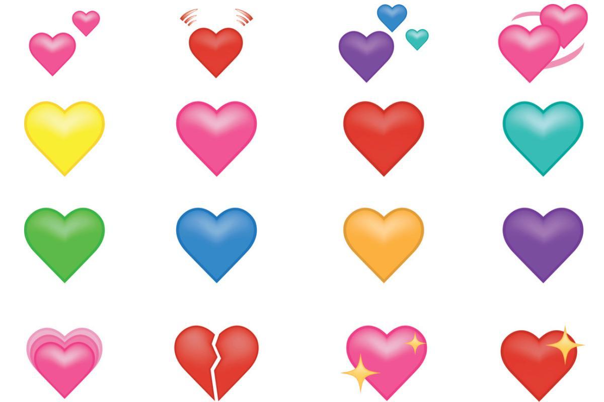 Signification des emojis coeur sur Whatsapp