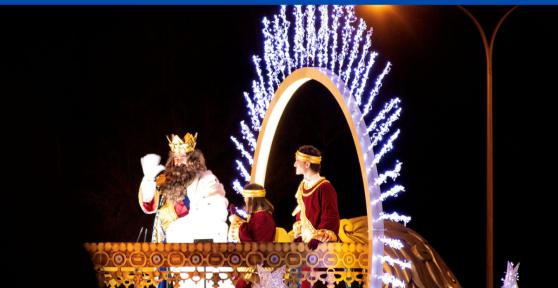 Défilé des Rois Mages en Espagne