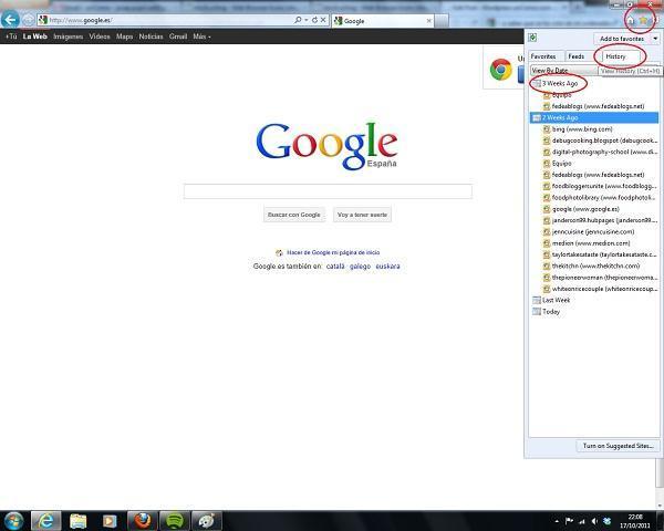 Comment savoir quels sites mon fils a consultés sur Internet Explorer - Étape 3