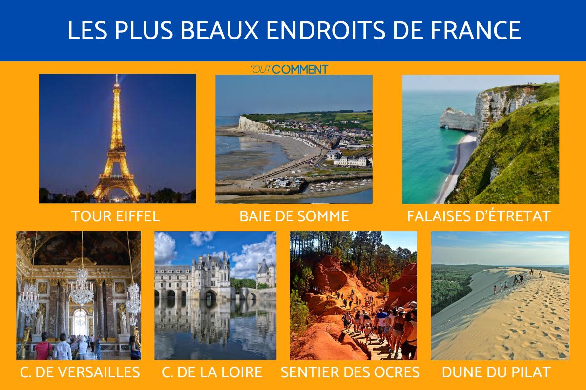 Les 10 plus beaux endroits de France