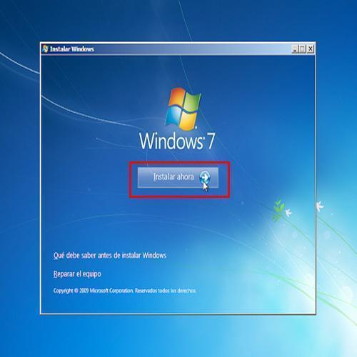 Comment formater et installer Windows 7 - Étape 8