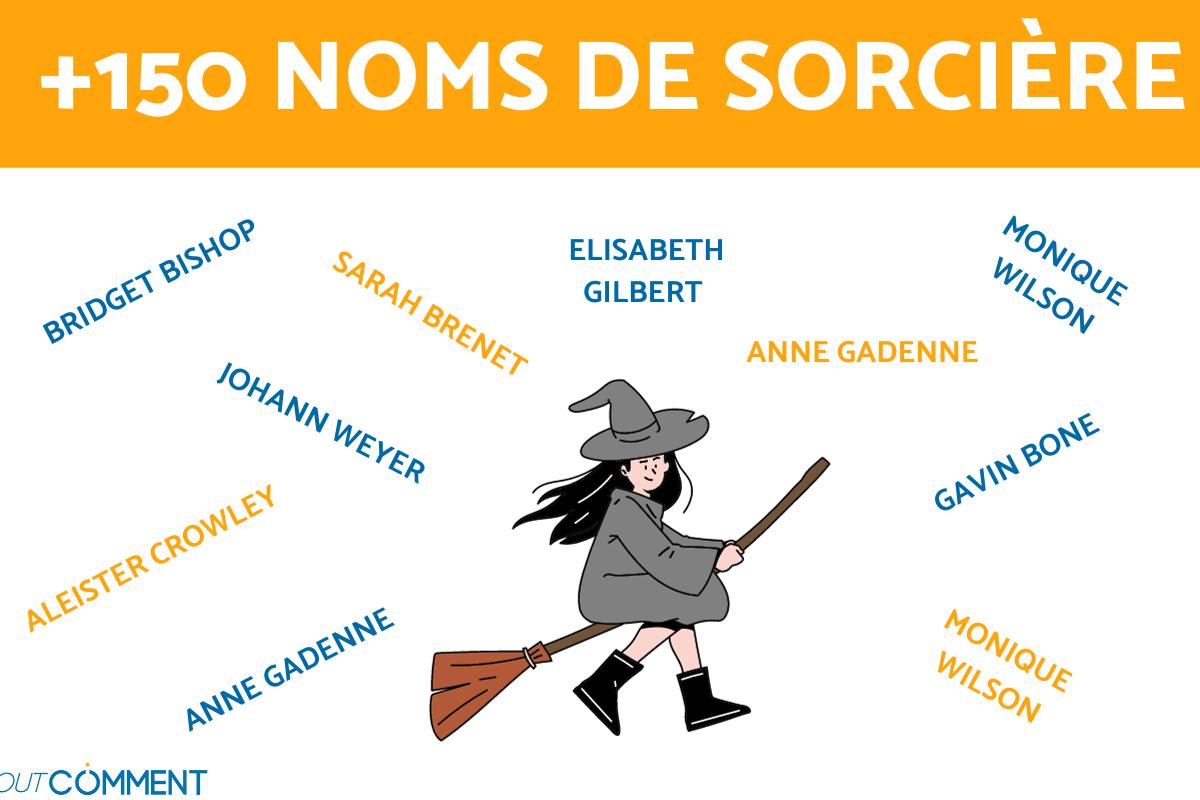 150 NOMS de SORCIÈRES avec SIGNIFICATION et ORIGINE