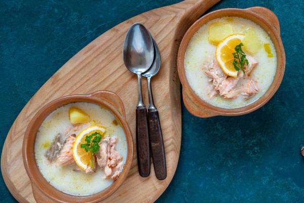 Soupe de saumon finlandaise - Étape 8