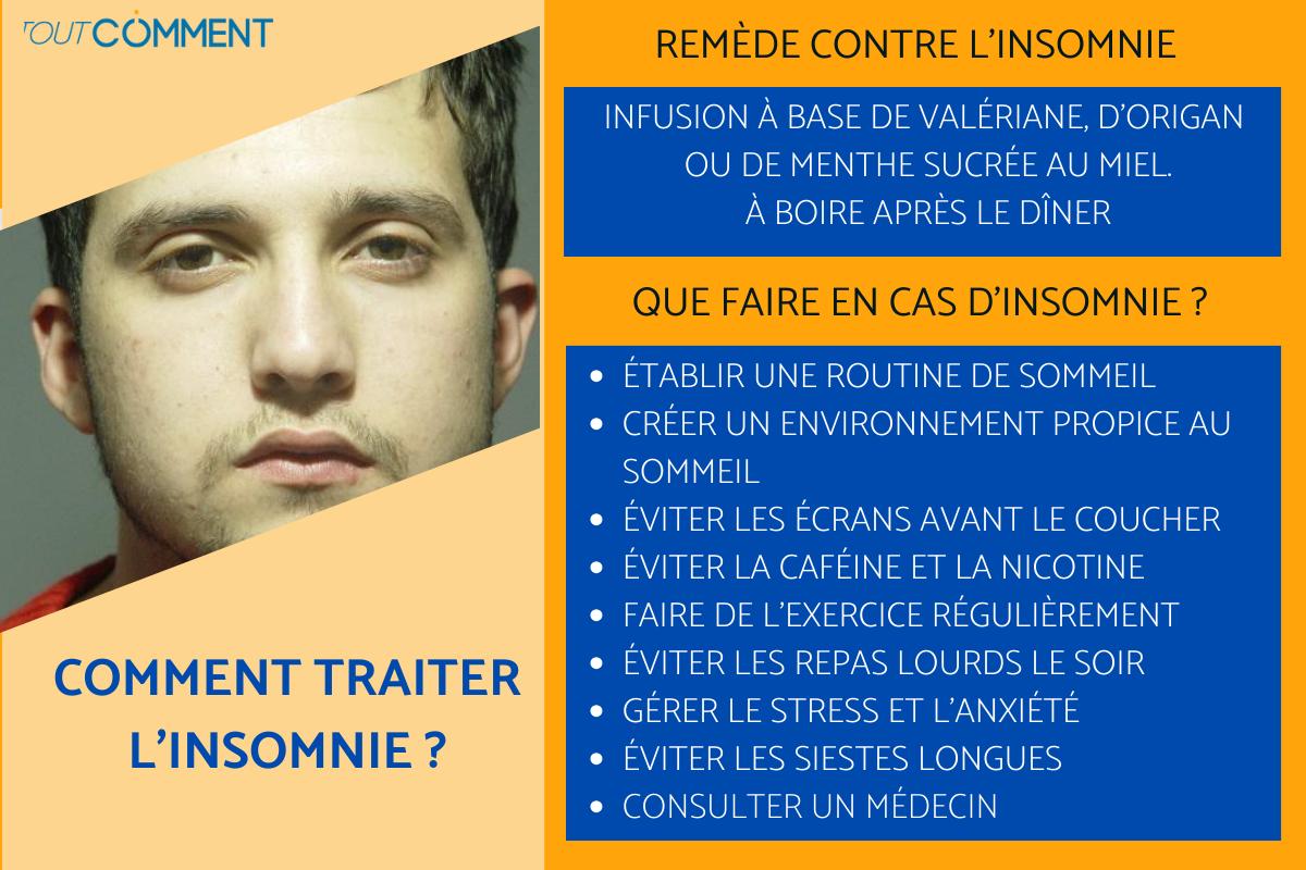 Comment traiter l'insomnie
