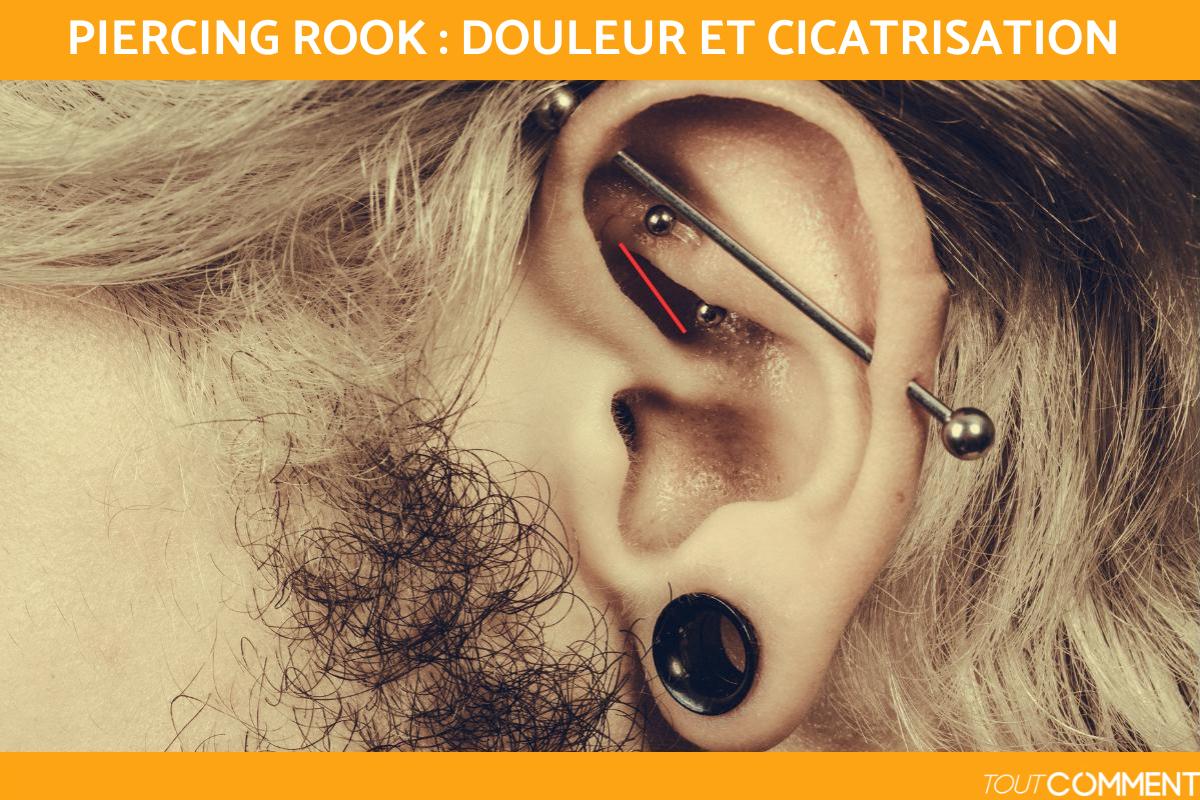 Piercing rook : douleur et cicatrisation