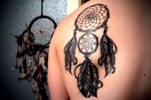 Quelle est la signification du tatouage d'attrape rêve - Étape 2
