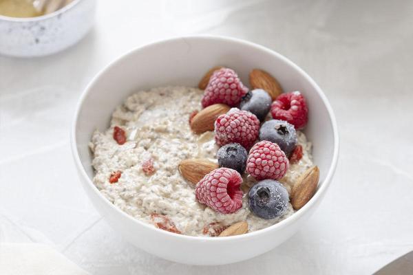 Petit déjeuner à base de flocons d'avoine - Overnight oats
