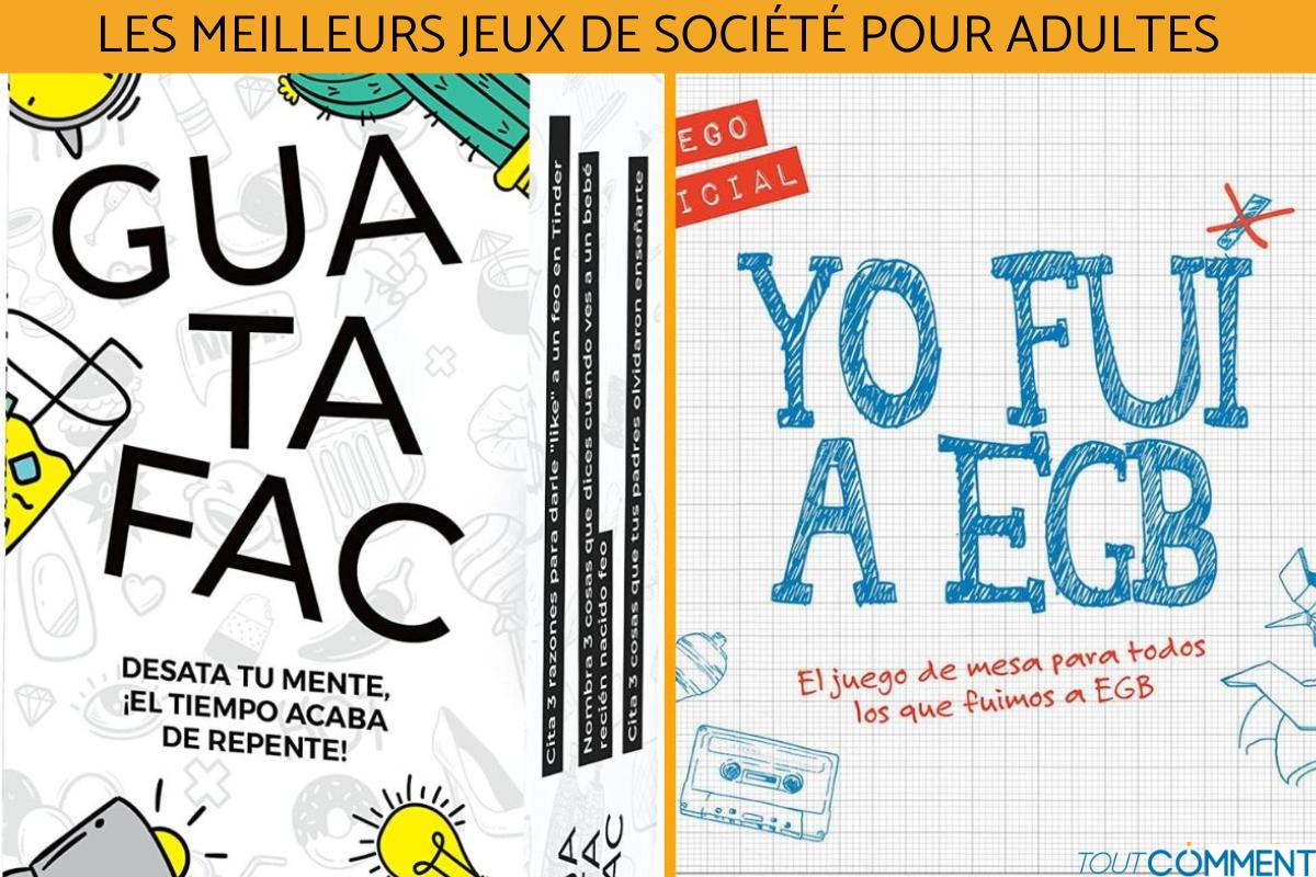 Meilleurs jeux de société pour adultes - TOP 10