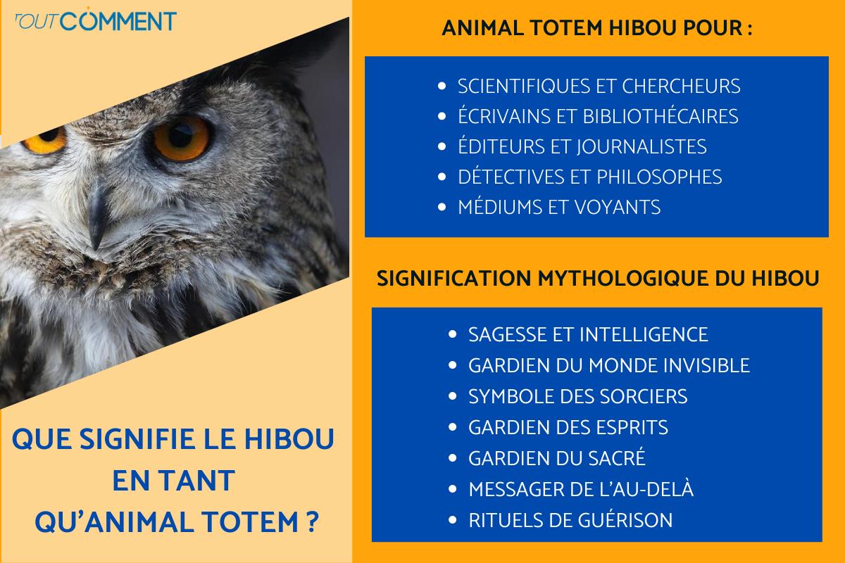Que signifie le hibou en tant qu’animal totem