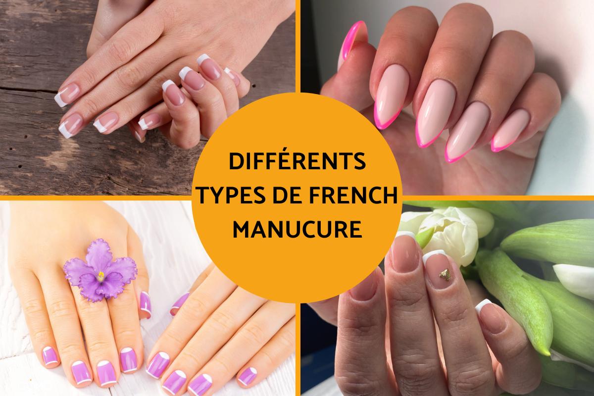 Différents types de French manucure