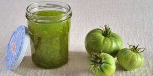 Confiture de tomates vertes : recette facile