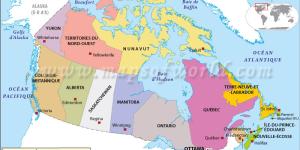 Quelles sont les capitales des provinces du Canada