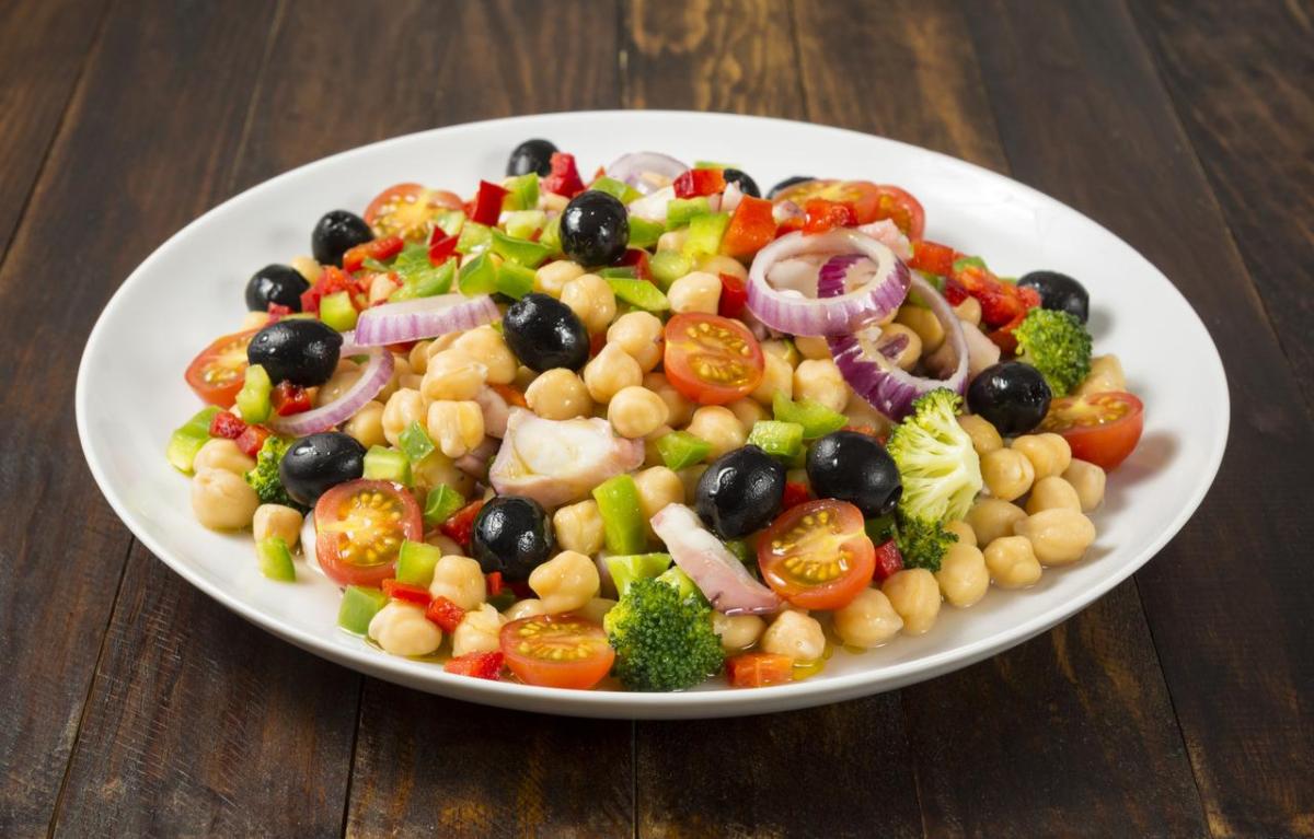 Recette de salade de pois chiches au thon